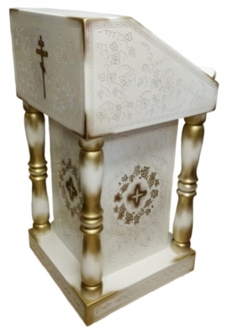 Аналой Центральний, 61х61см, (Висота 118-93см)