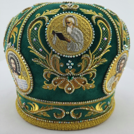 Митра "Корона з Євангелістами"