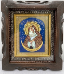 Ікона Богородиці &quot;Остробрамська&quot; 19х17