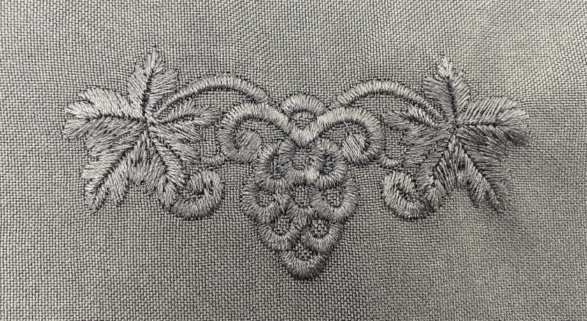 Підрясник на запах, з вишивкою, тканина сафарі