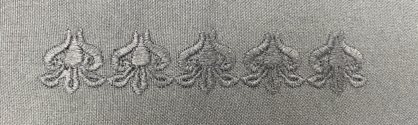 Підрясник на запах, з вишивкою, тканина сафарі