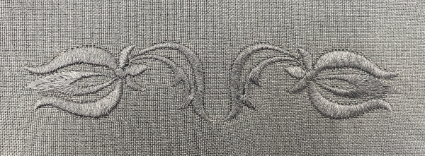 Підрясник на запах, з вишивкою, тканина сафарі