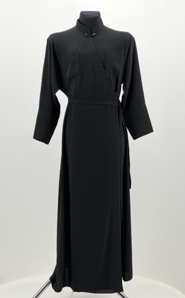 Підрясник на запах, з вишивкою, тканина сафарі