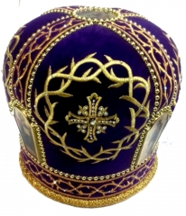 Митра  "Терновый венец"  фиолетовая 