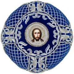 Митра " Сетка"  синяя