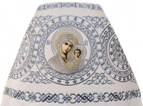 Облачение священника вишитое на габардине, вишивка