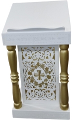 Аналой центральний, 61х61см, (Висота 118-93см.)