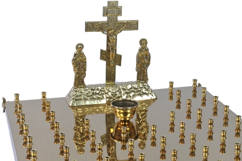 Панихидная крышка 60х70 62 свечи