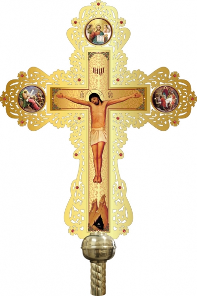 Запрестольный крест №4