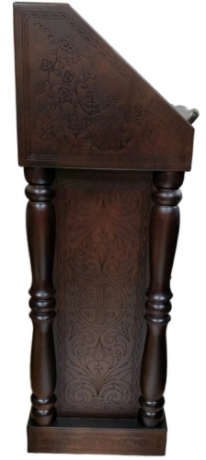 Аналой бічний, 51х45 см, (Висота 131-114см)