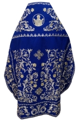 Облачення священника, вишите на габардині, вишита середина з вишитим галуном