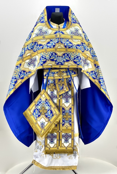 Облачение священника, с турецкой парчи с пришивним галуном