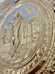 Євангліє напрестольне (Церковнослов'янською мовою) 46х34х9см