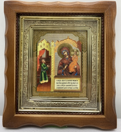 Ікона Богородиці "Несподівана Радість" 19х17