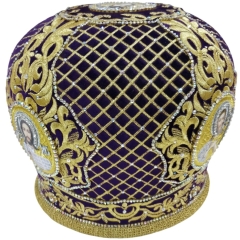 Митра  "Сетка"  фиолетовая