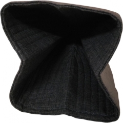 Скуфия лен-габардин с подкладом 