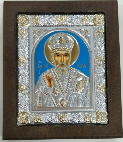 Ікона свт. Микола Чудотворець 10,5х12,5