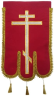 Хоругви вышитые пара (мини)