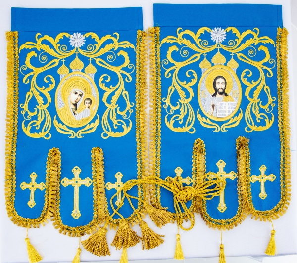 Хоругви вышитые пара (мини)