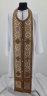 Облачення священника комбіноване з парчі, з вишитим опліччям