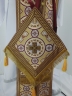 Облачення священника комбіноване з парчі, з вишитим опліччям