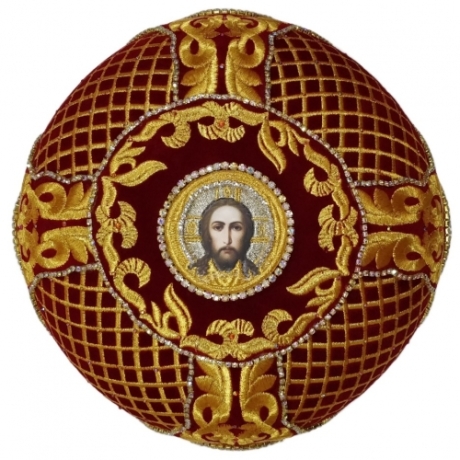 Митра  "Сетка"  красная 