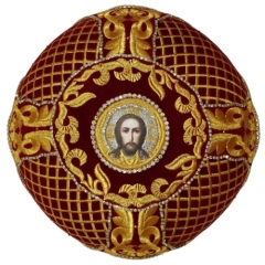 Митра  "Сетка"  красная 