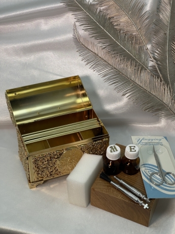 Хрестильний ящик золото - золото