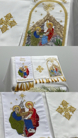 Закладка з іконою Різдво Христове