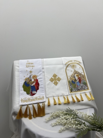 Закладка з іконою Різдво Христове