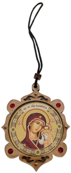 Подвеска фигурная  Казанская (виз.) 