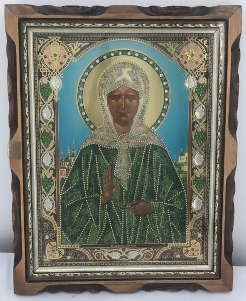 Икона Блаженная Матрона