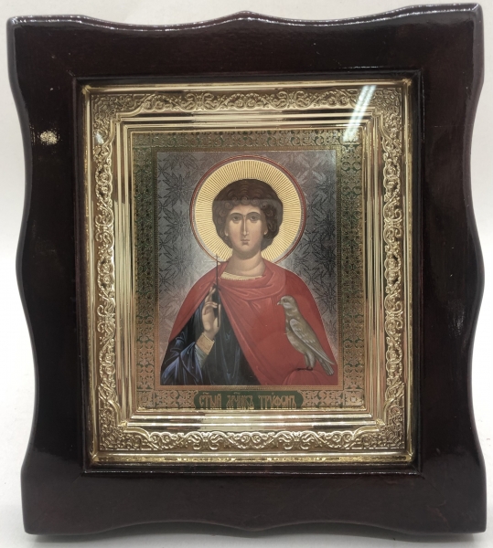 Икона свящ. муч. Трифон 19х17