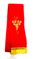 Закладка  "Виноград"  красная 