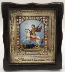 Ікона св. вмч. Георгій Побідоносець 19х17