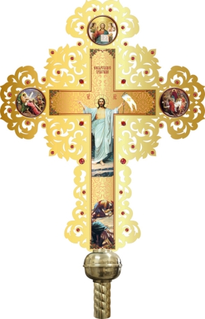 Запрестольный крест №9