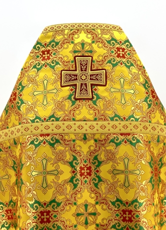 Облачення священника, з парчі та пришивним галуном