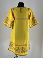 Стихар Іподияконський вишивка габардин &quot;Колос&quot;