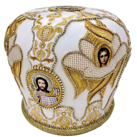 Митра  "Херувим"  белая