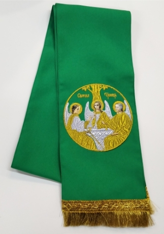 Закладка з іконою Старозавітньої Трійці