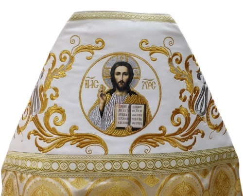 Облачение священника комбинированное из парчи