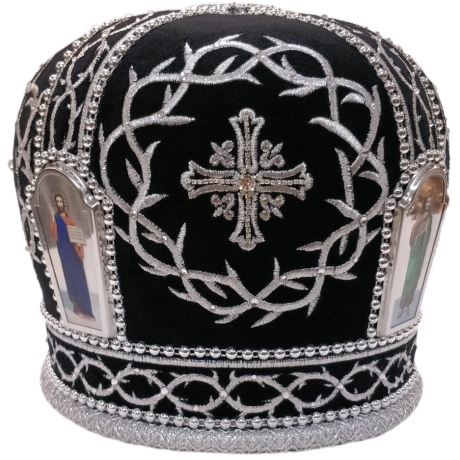 Митра "Терновый венец" черная
