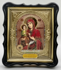Икона Богородицы "Троеручица" 28х24х3,5