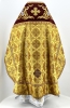 Облачення священника комбіноване з парчі, з вишитим опліччям, вишивка "Нова вишивка"