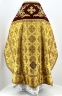 Облачення священника комбіноване з парчі, з вишитим опліччям, вишивка "Нова вишивка"