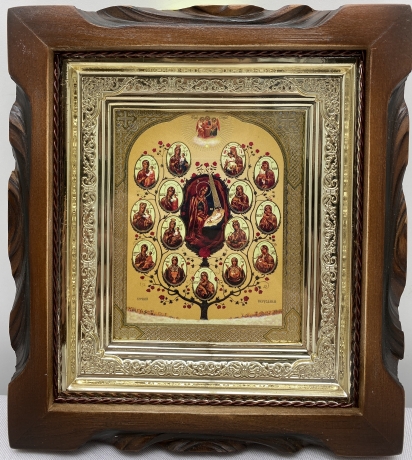 Ікона Богородичне Дерево 19х17