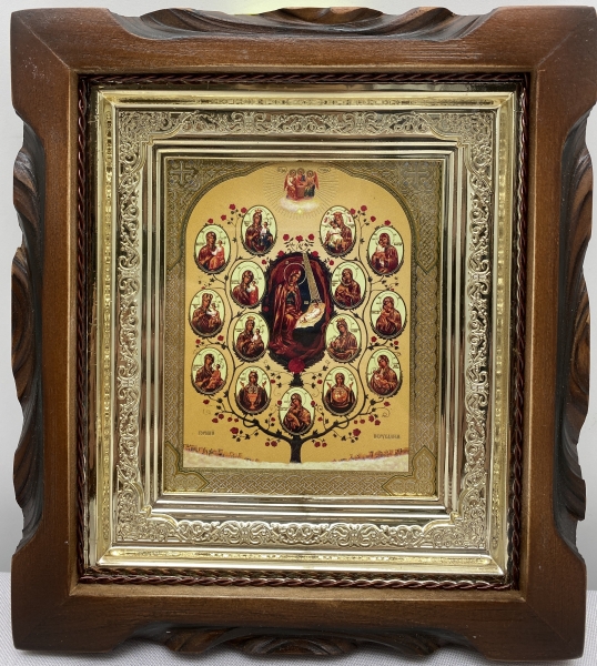 Ікона Богородичне Дерево 19х17