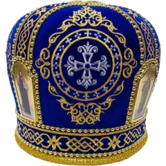 Митра  Ромб  синяя