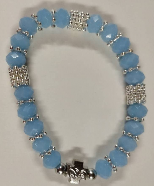 Браслет (голубой м)