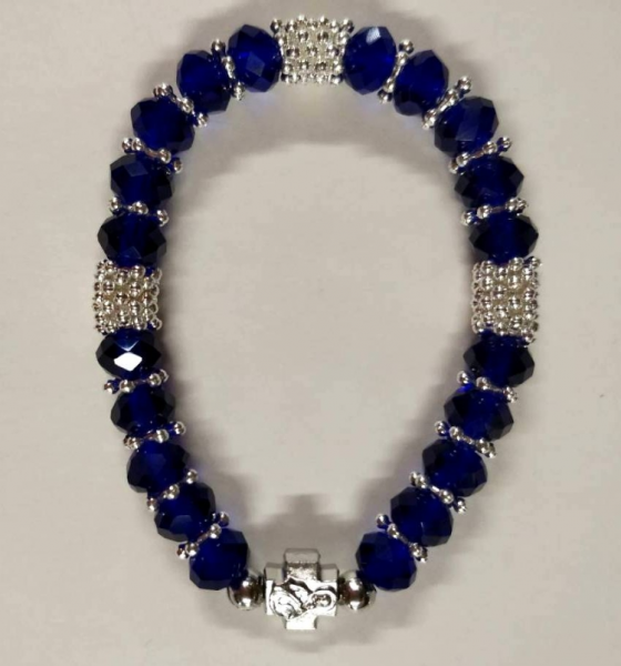 Браслет (голубой м)